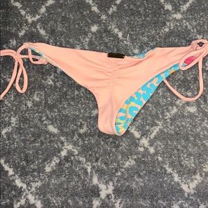 San Lorenzo reversible coral/tropical animal S